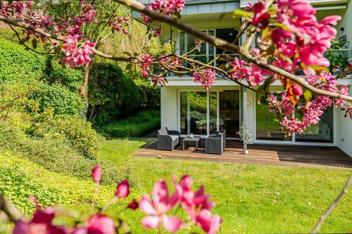 Blick auf die Terrasse.jpg - 3 Zimmer Terrassenwohnung zum Kaufen in Kiel