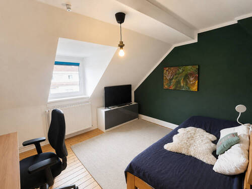 Schlafzimmer - 3 Zimmer Etagenwohnung zum Kaufen in Bremen