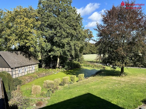 Aussicht auf den Teich, Garten - 