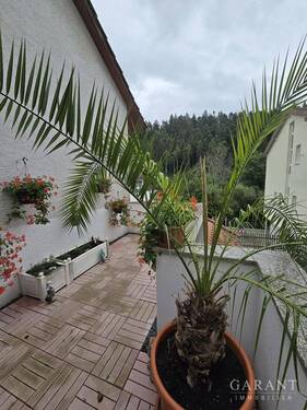 Balkon Aussicht - 6 Zimmer Einfamilienhaus zum Kaufen in Horb am Neckar