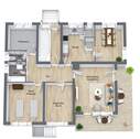 Grundriss - 5 Zimmer Büro in Gerbrunn