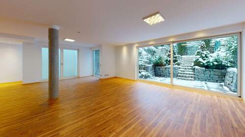 Wohnbereich im Souterrain EG Einheit Nr1 - 