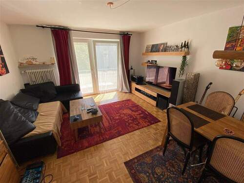 Wohnzimmer - 2 Zimmer Etagenwohnung zur Miete in Germering