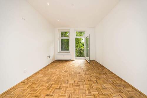 Die Küche - Charmante 2-Zimmer-Wohnung mit Echtholzparkett und Tageslichtbad