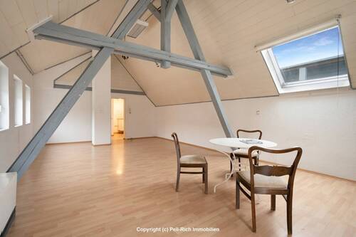 Wohn- Esszimmer (Rückgebäude) - 8 Zimmer Mehrfamilienhaus, Wohnhaus zum Kaufen in Oberhausen-Rheinhausen