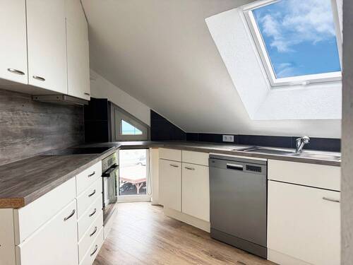 Küche - Etagenwohnung mit 55,50 m² in Bad Vilbel zum Kaufen