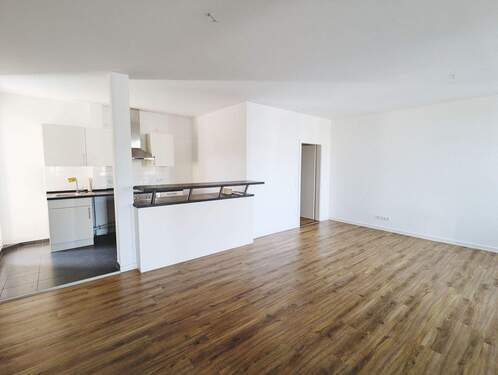 Blick zur offenen Wohnküche - Etagenwohnung mit 98,40 m&sup2; in Quickborn zur Miete