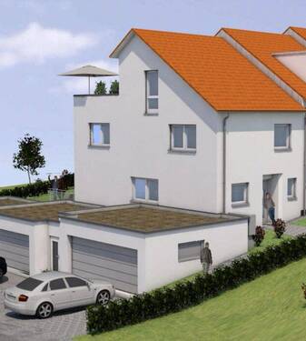 Außenansicht Nord - Ost - Reihenendhaus in Ellwangen - 1.700,00&nbsp;EUR Kaltmiete, ca.&nbsp; 146,00&nbsp;m&sup2;&nbsp;Wohnfl&auml;che