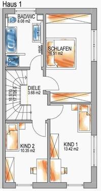 1. Obergeschoss - 