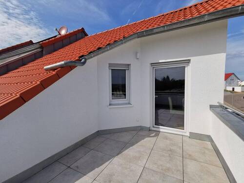 Dachterrasse - Reihenendhaus mit 146,00 m&sup2; in Ellwangen zur Miete