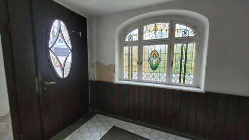 originales Fensterglas - 