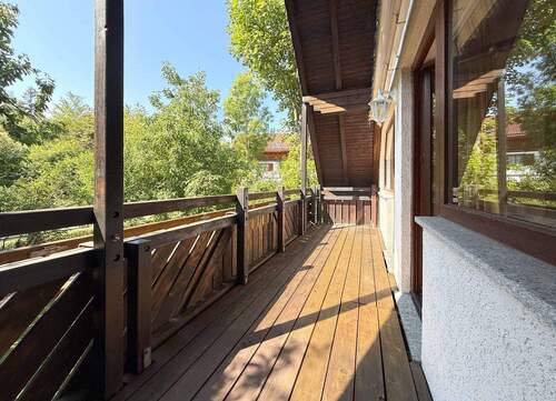 Balkon Richtung Südwesten - 