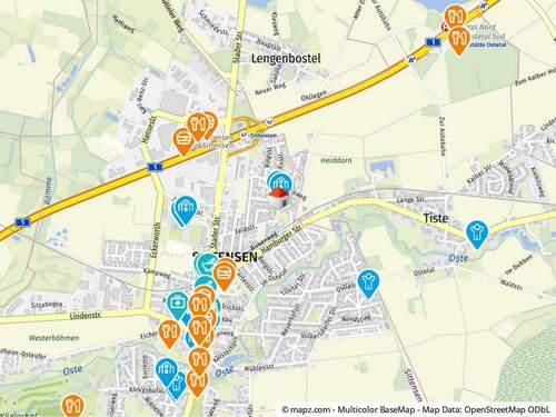 Geolyzer Kartenausschnitt - 