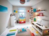 Modern, Fröhlich, Farbenfroh – Kinderzimmer visulisiert - 