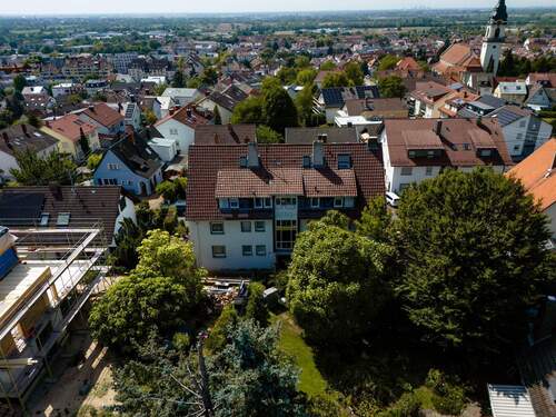 Ansicht Rückseite - 2 Zimmer Mehrfamilienhaus, Wohnhaus in Dossenheim