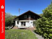 Südansicht - Einzigartiges Einfamilienhaus in begehrter Hanglage von Peißenberg - Ihr neues Traumdomizil!