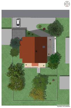 Lageplan illustriert - 