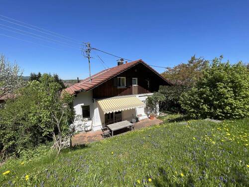 Südansicht - 4 Zimmer Einfamilienhaus zum Kaufen in Peißenberg