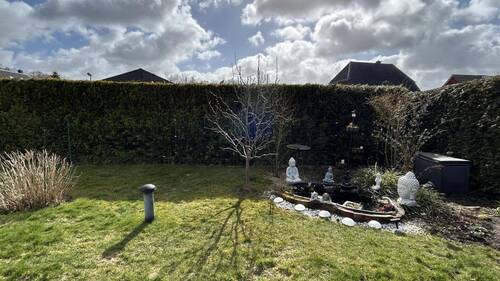 Garten mit Hecke - 