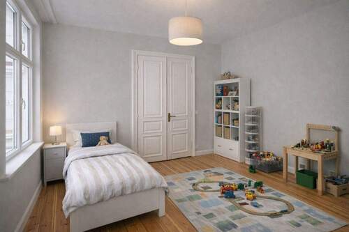 Kinderzimmer - 6 Zimmer Etagenwohnung in Berlin