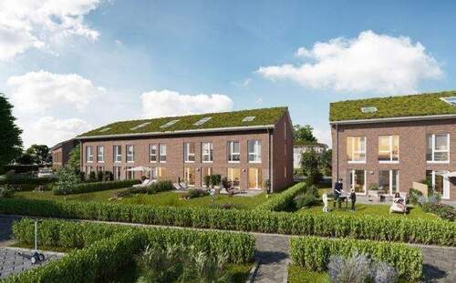 Visualisierung Neue Dorfmitte Alveslohe - Reihenhaus zur Miete! - 1.690,00&nbsp;EUR Kaltmiete, ca.&nbsp; 129,00&nbsp;m&sup2;&nbsp;Wohnfl&auml;che