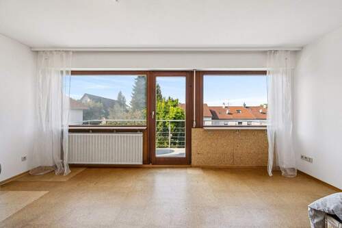 Schlafzimmer mit Balkon - 