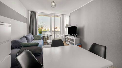 Wohnzimmer 1-1 - Etagenwohnung mit 41,60 m&sup2; in München zum Kaufen