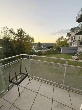 Aussicht vom Balkon - 