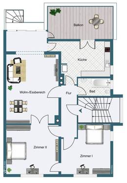 2. Obergeschoss - 