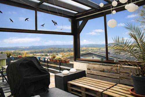 Wintergarten mit Zugang zur Terrasse - 