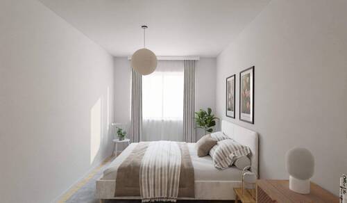 Großes und helles Schlafzimmer - 