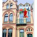 Hausansicht - ~ Mozartstraße Gewerberäume, frisch renoviert zwei Büroräume sowie eine beheizbare Veranda~ Balkon, 2 WCs und Einbauküche
