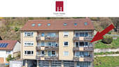 Hausansicht - Wohnglück mit Aussicht - charmante Wohnung mit Balkon