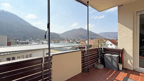 Balkon - 3 Zimmer Etagenwohnung in Bad Urach