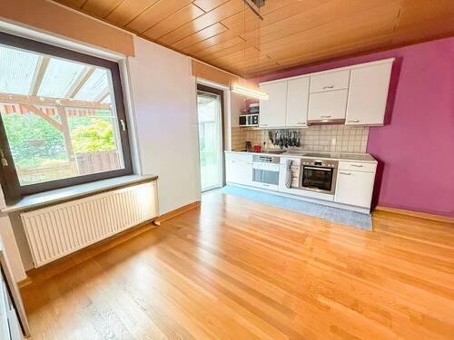 Küche (KI ausgeräumt) - 5 Zimmer Einfamilienhaus in Hammerstein