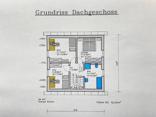 Dachgeschoss - 