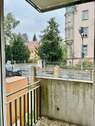 Balkon - Blick zur Hüblerstraße - 2 Zimmer Etagenwohnung zur Miete in Dresden