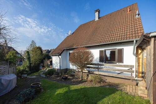 Außenansicht Garten - Einfamilienhaus mit 118,00 m&sup2; in Velbert zum Kaufen