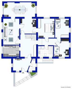 Einrichtungsbeispiel EG - 