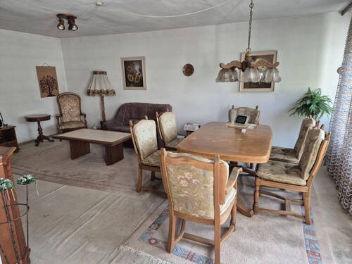 Wohnzimmer - Bungalow mit 119,00 m&sup2; in Würzburg zum Kaufen