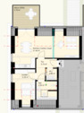 Ahaus Grundriss Dg Nr.15 - 2 Zimmer Etagenwohnung in Ahaus