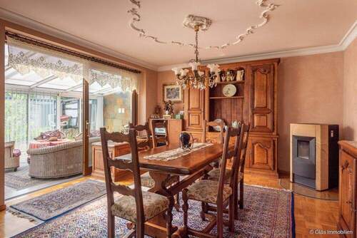 Esszimmer mit Wintergarten - 