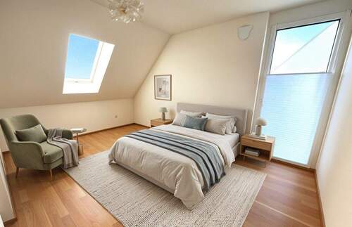 Schlafzimmer - KI Einrichtungsvorschlag - 