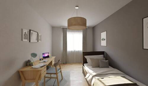 Komfortables Kinderzimmer im Obergeschoss - 