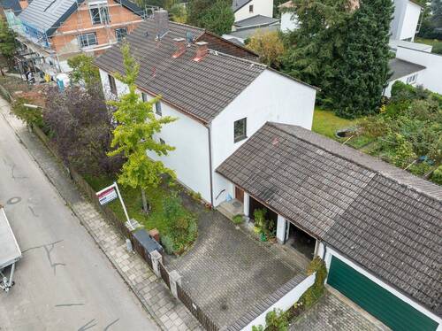 Die_Nord-West-Ansicht - Grundstück in München zum Kaufen