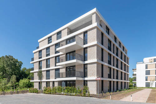 Mühlenau Gärten Haus B - Bezugsfertige, sonnige und familienfreundliche 3-Zimmer-Wohnung mit Balkon in grüner Lage Pinnebergs