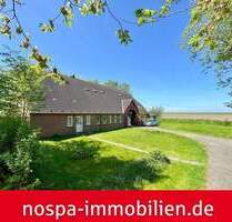 Wohnen und Vermieten unter einem Dach! Ganz idyllisch und nah am Deich! - Osterhever