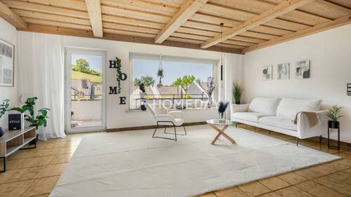 EG Wohnzimmer 1 - Großzügiges Wohnhaus mit separatem Zugang zur Einliegerwohnung und Garten