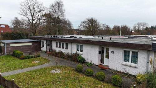 Drohnenbild - Bungalow mit 266,00 m&sup2; in Flensburg zum Kaufen