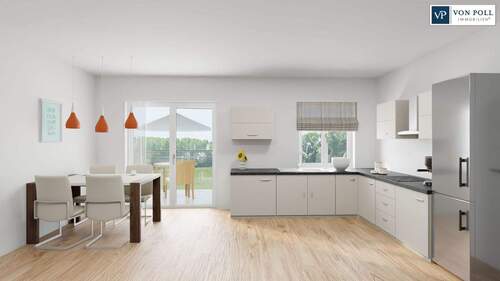 Ansicht Wohnen / Essen / Kochen - Etagenwohnung mit 51,00 m&sup2; in Nördlingen zum Kaufen